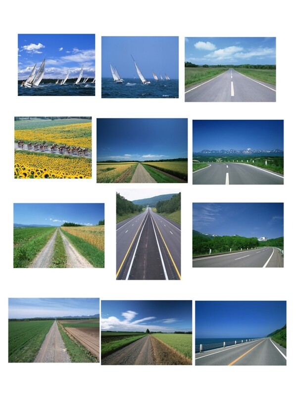 道路公路马路图片