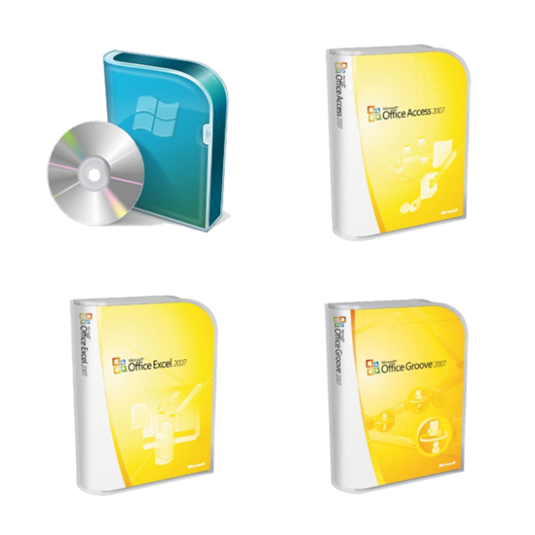 2007年Microsoft产品包装