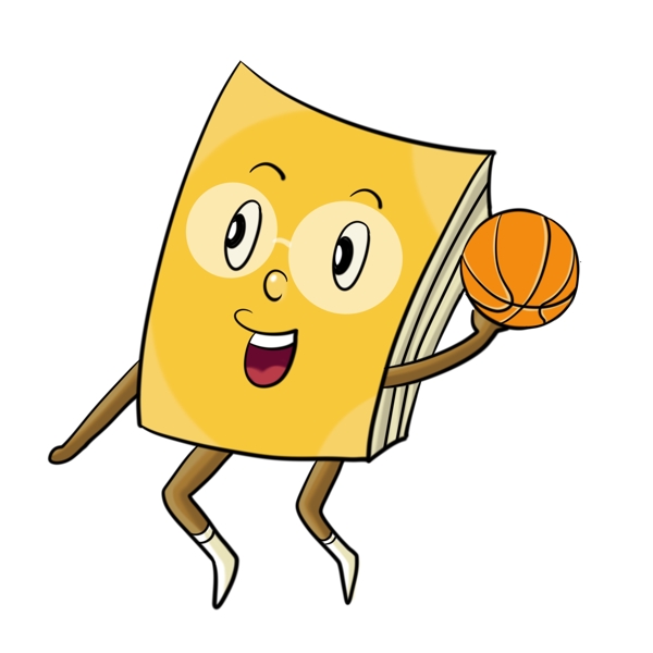 打篮球小书本插图