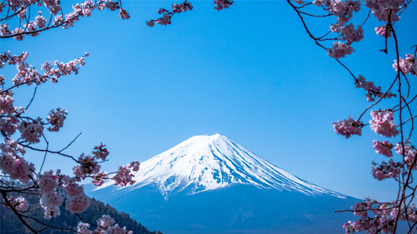 唯美富士山