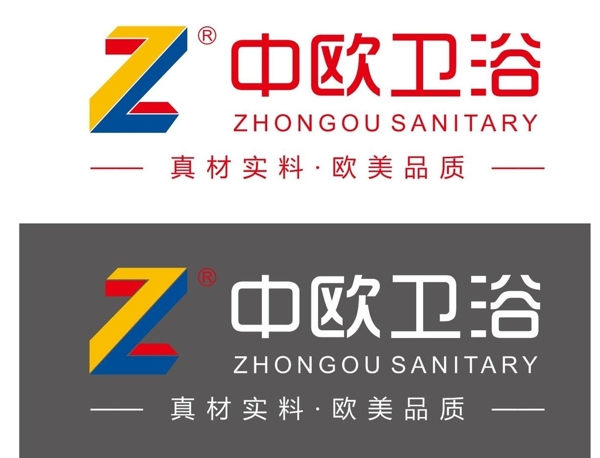 中欧卫浴logo