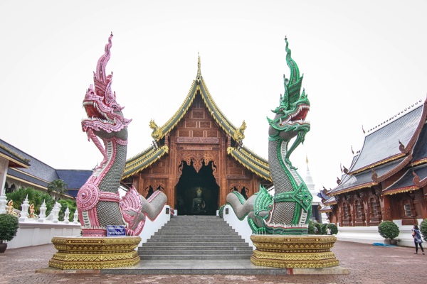 泰国清迈建筑风景摄影