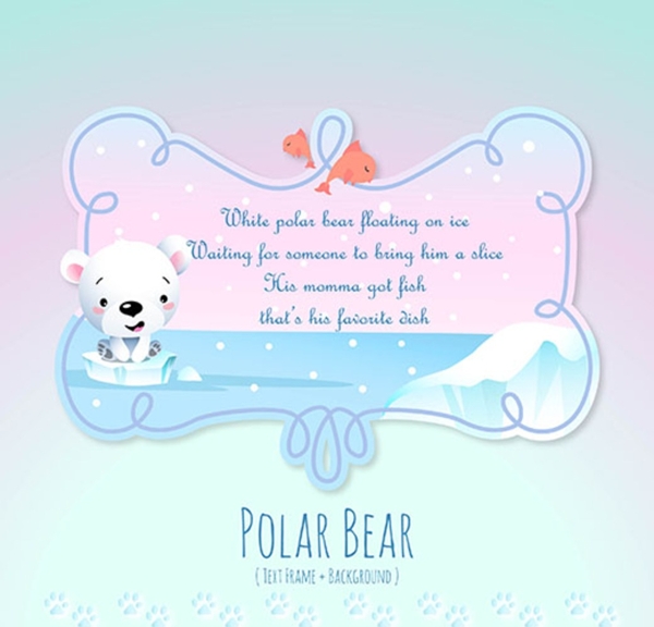儿童节快乐北极熊的故事