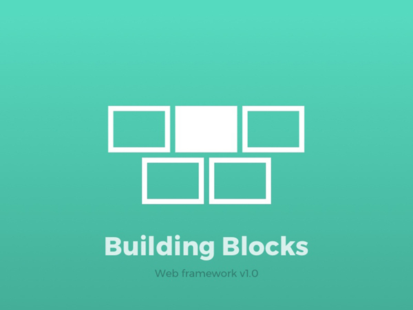 网页框架BuildingBlocksSketch素材