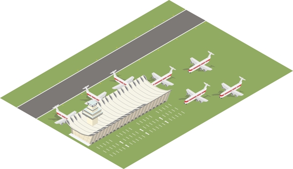 创意足球场和飞机场建筑