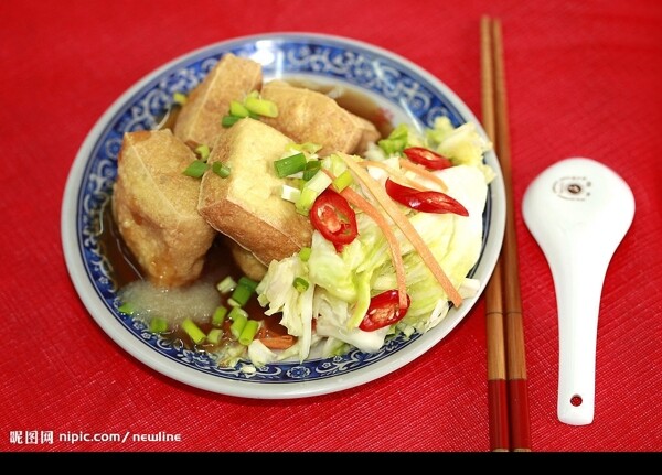 台式泡菜臭豆腐酸甜酥脆图片