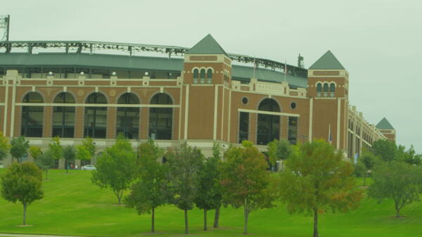 德克萨斯游骑兵棒球体育场在德克萨斯州阿灵顿4K超高清视频免费下载
