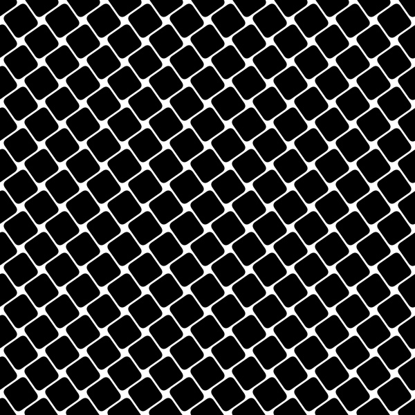 无缝黑白方格图案几何半色调抽象矢量背景图形设计