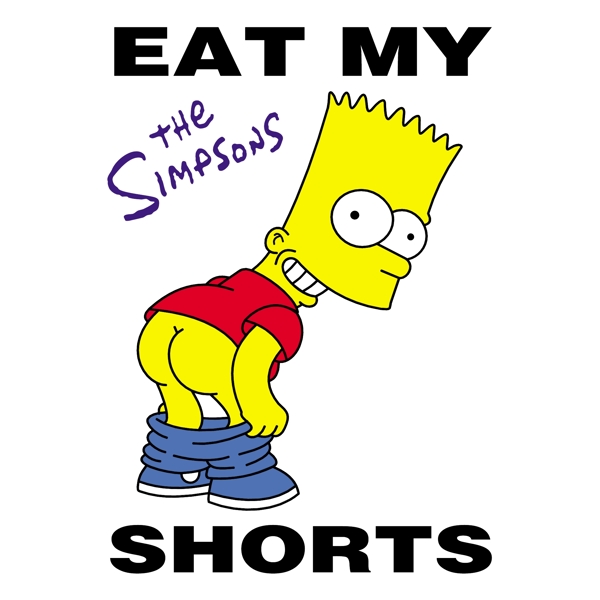 Bart辛普森吃我的短裤
