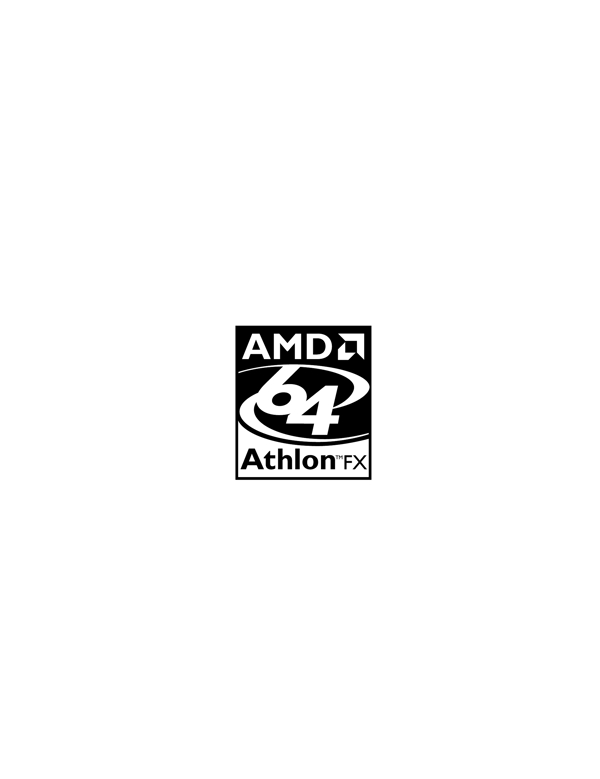 AMD64AthlonFXlogo设计欣赏AMD64AthlonFX电脑硬件标志下载标志设计欣赏