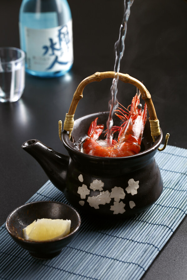 海鲜茶壶汤图片