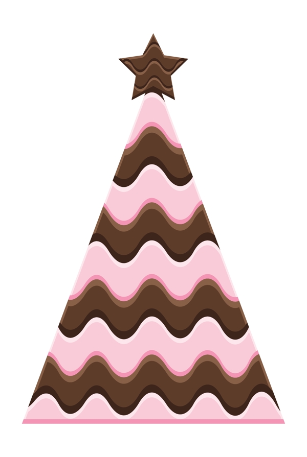 巧克力圣诞树设计