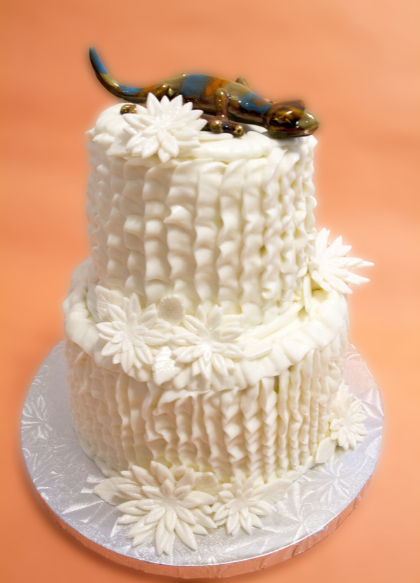 双层结婚蛋糕图片