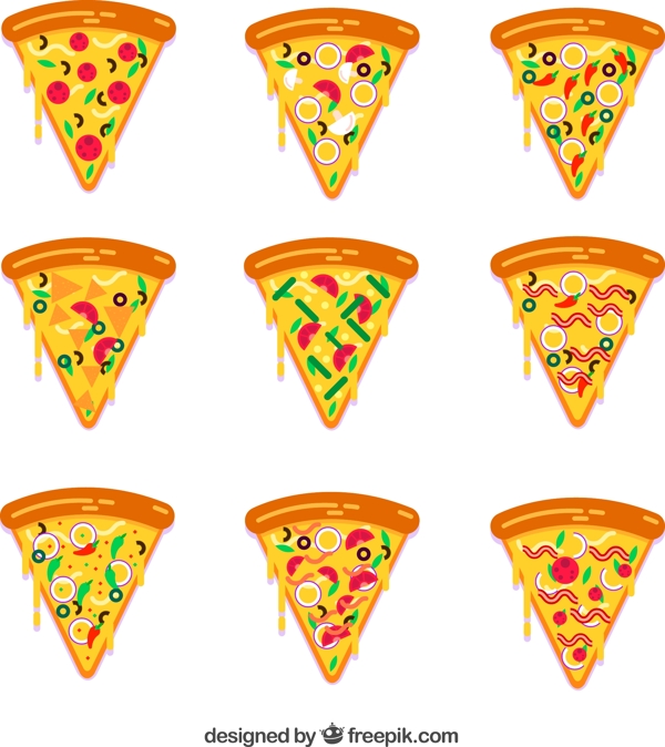 三角披萨图标图片