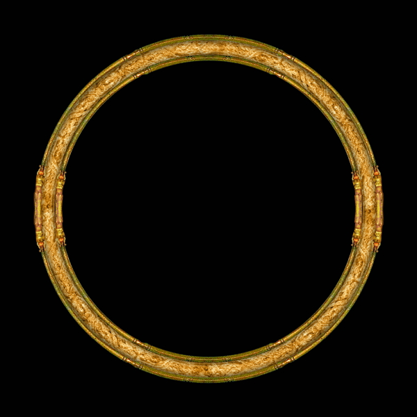 金色黄环古典图案