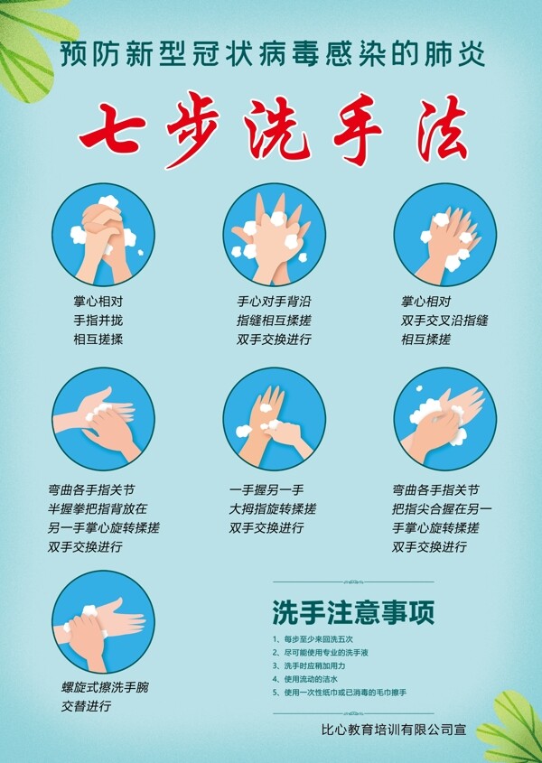 七步洗手