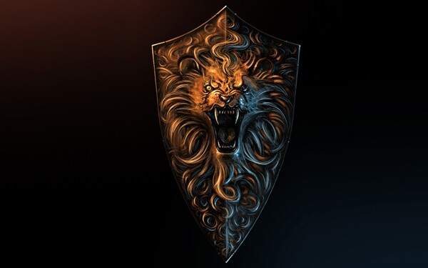 狮头盾牌