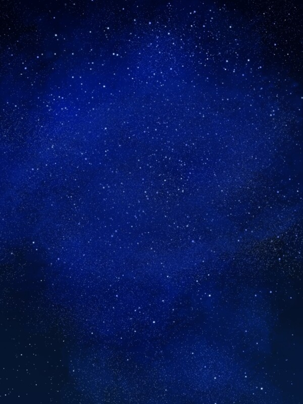 蓝色炫酷星云神秘夜空星河璀璨宇宙星星背景