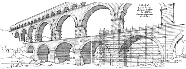 双层拱桥效果图