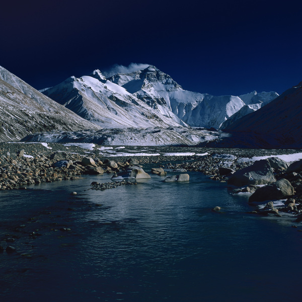 美丽雪山风景图片