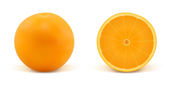 逼真水果之橙图片