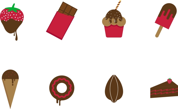 巧克力食品图标