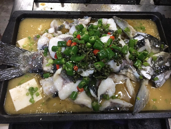 青椒烤鱼
