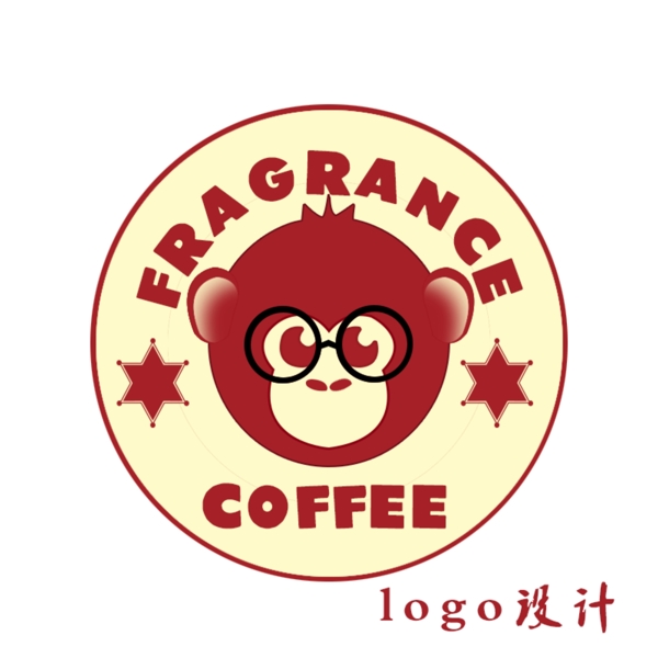 咖啡徽章图片