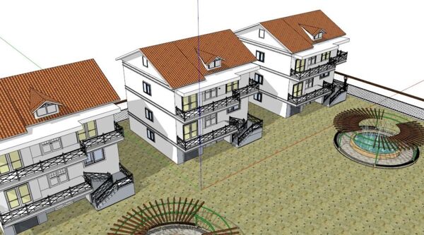 别墅单体模型