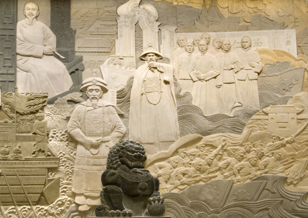 中国历史浮雕清代图片
