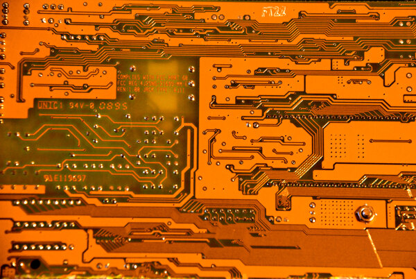电子电路板2的纹理