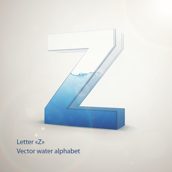 玻璃立体字Z