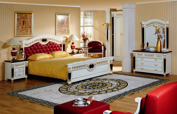 欧式卧室家具床装饰图片