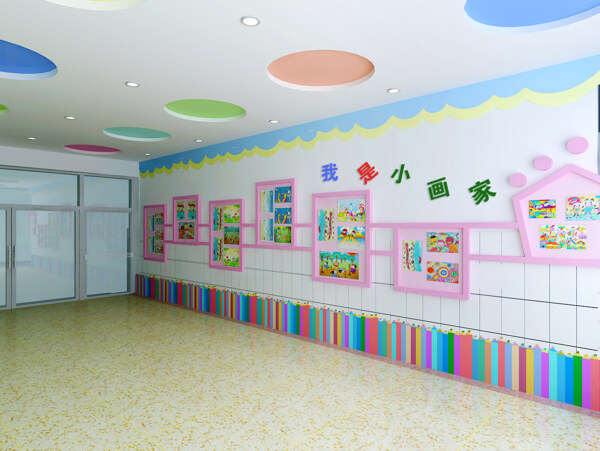 幼儿园走廊