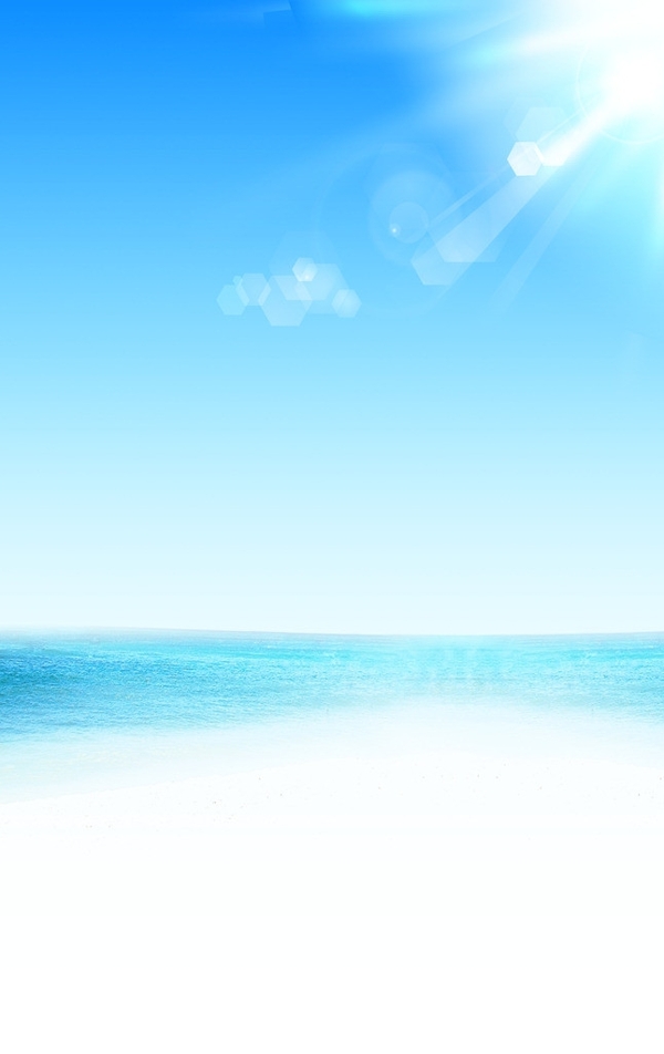 蓝天大海背景图片