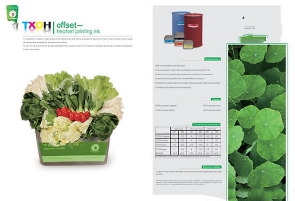 绿色蔬菜宣传画册
