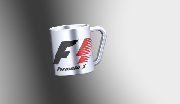 F1的咖啡杯