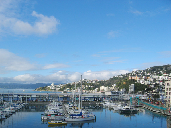 新西兰之旅私人游艇码头图片
