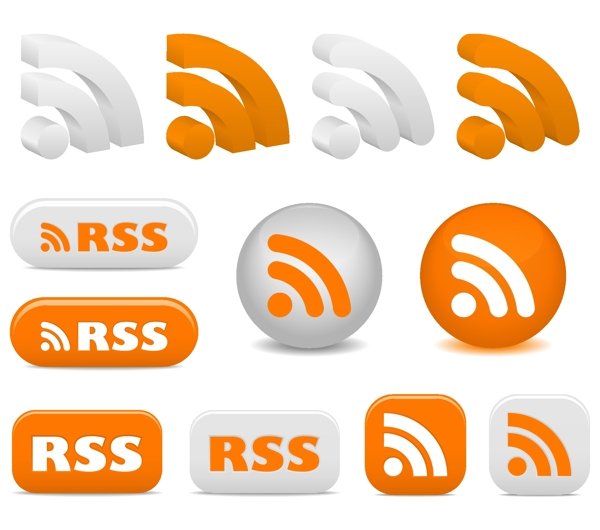 RSS订阅RSS订阅图标矢量图标