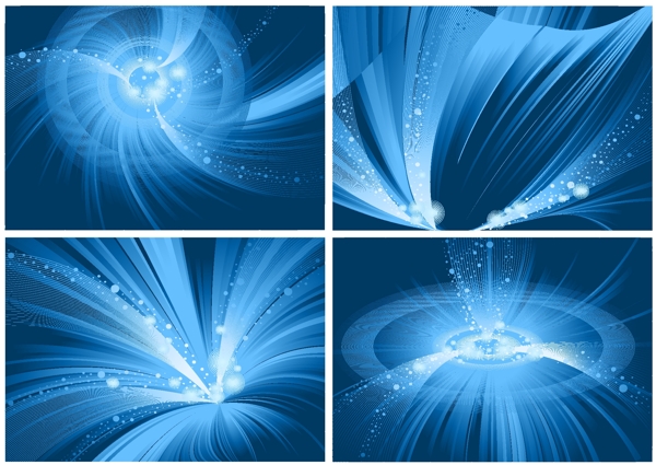 蓝色特炫背景矢量图下载