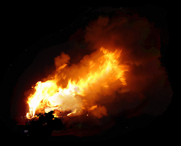 火焰燃烧图形免抠png透明图层素材
