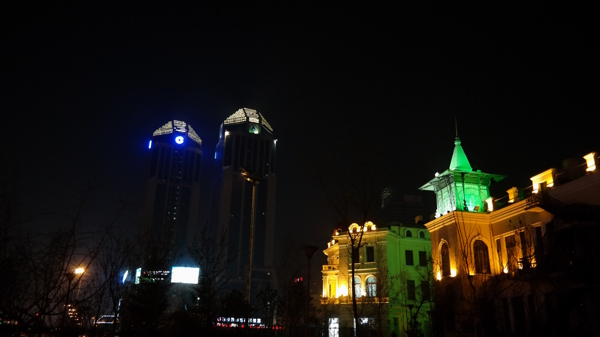 哈尔滨夜色图片