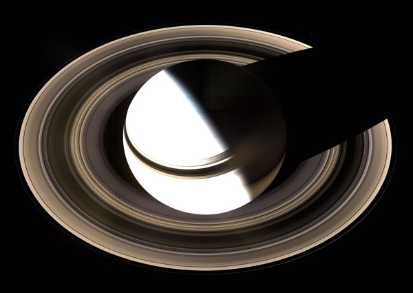 土星和光环图片