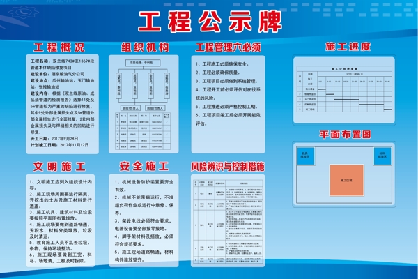 工程公示牌