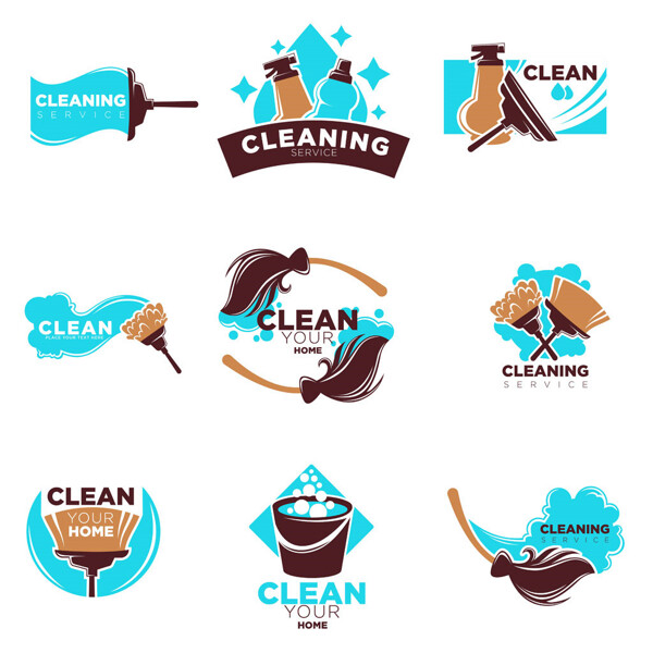 清洁卫生标志图片