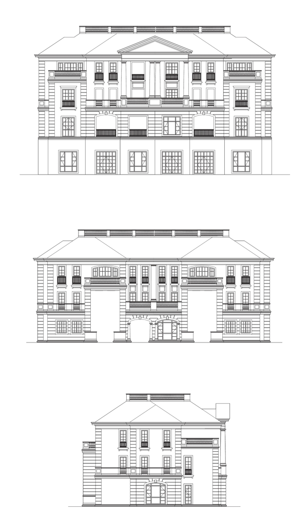 别墅立面图