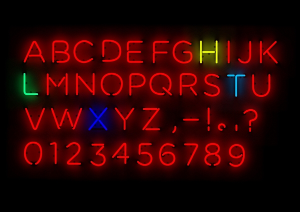 字母符号数字设计