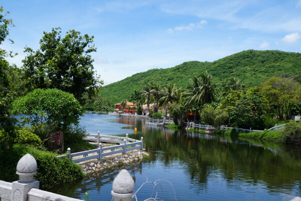 海南南山寺图片