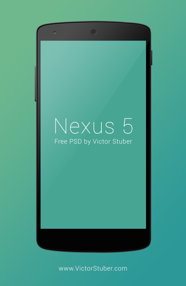 免费的Nexus5PSD模型样机