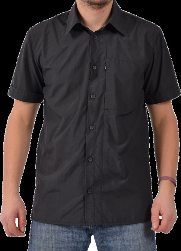 黑色职业衬衫免抠png透明图层素材